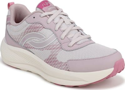 Women's Intent Walking Sneaker - Lilac Leather/Mesh