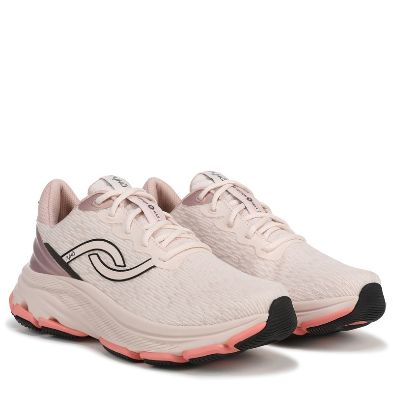 Ryka Women's Devotion X Max 2 Walking Sneakers (Shell Pink Mesh Fabric) - Size 10.0 M
