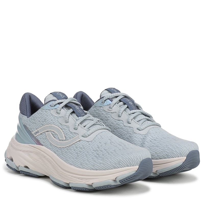 Ryka Women's Devotion X Max 2 Walking Sneakers (Pearl Blue Mesh Fabric) - Size 10.0 M