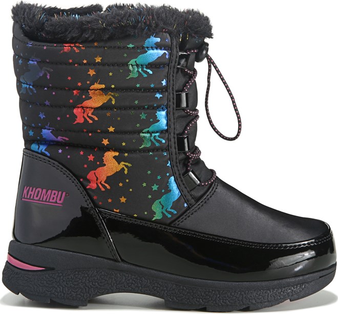 Khombu Kids Hayley Waterproof Boot Little Kid Famous Footwear