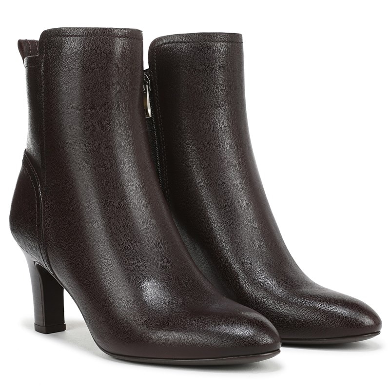 Naturalizer Women's Yoyo Ankle Booties (Chocolate Brown Leather) - Size 8.0 M