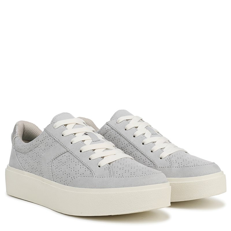 Dr. Scholl's Women's Madison Lace Sneakers (Grey Fabric) - Size 6.0 M