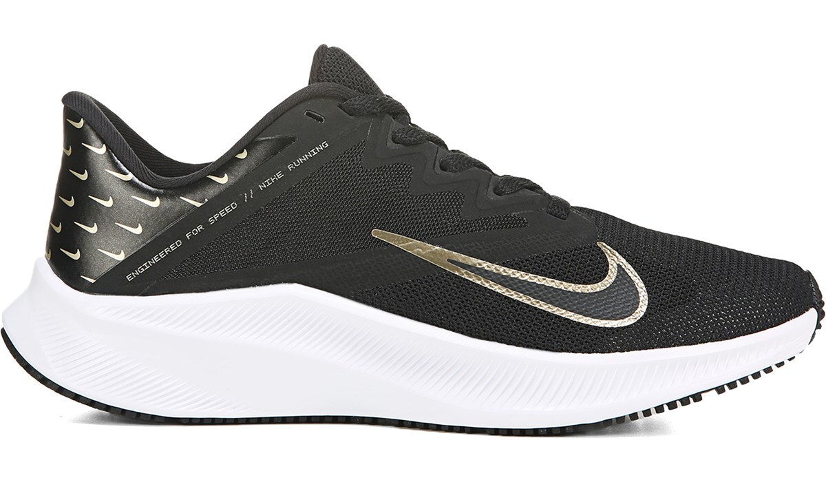 nike quest black gold