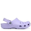 lavender crocs with fur