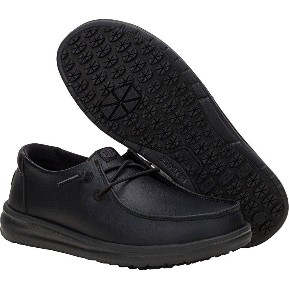 HEYDUDE Women's Wendy Work CE Classic Slip Resistant Shoe | Famous