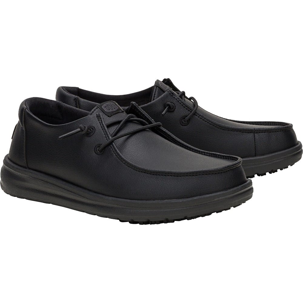 WENDY'S ×foot the coacher HEYDUDE Women's Wendy Work CE Classic Slip Resistant Shoe | Famous