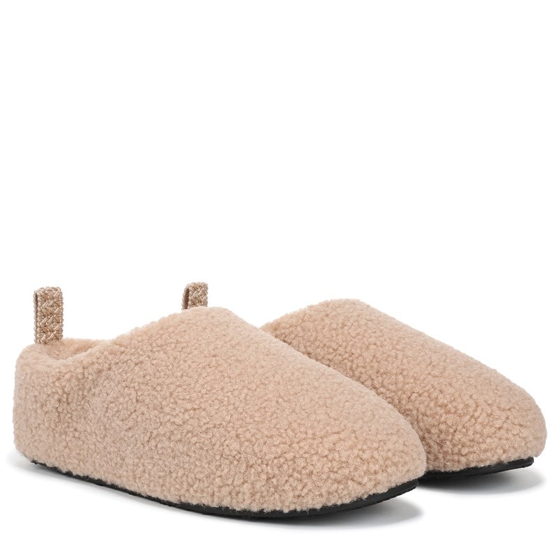 Blowfish Malibu Women's Cushie Slippers Shoes (Natural Beige Faux Shearling) - Size 10.0 M