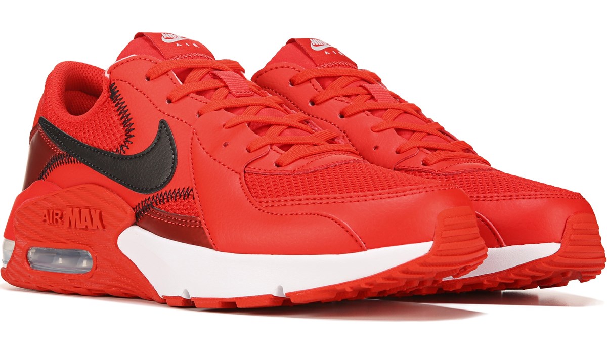 womens red athletic shoes