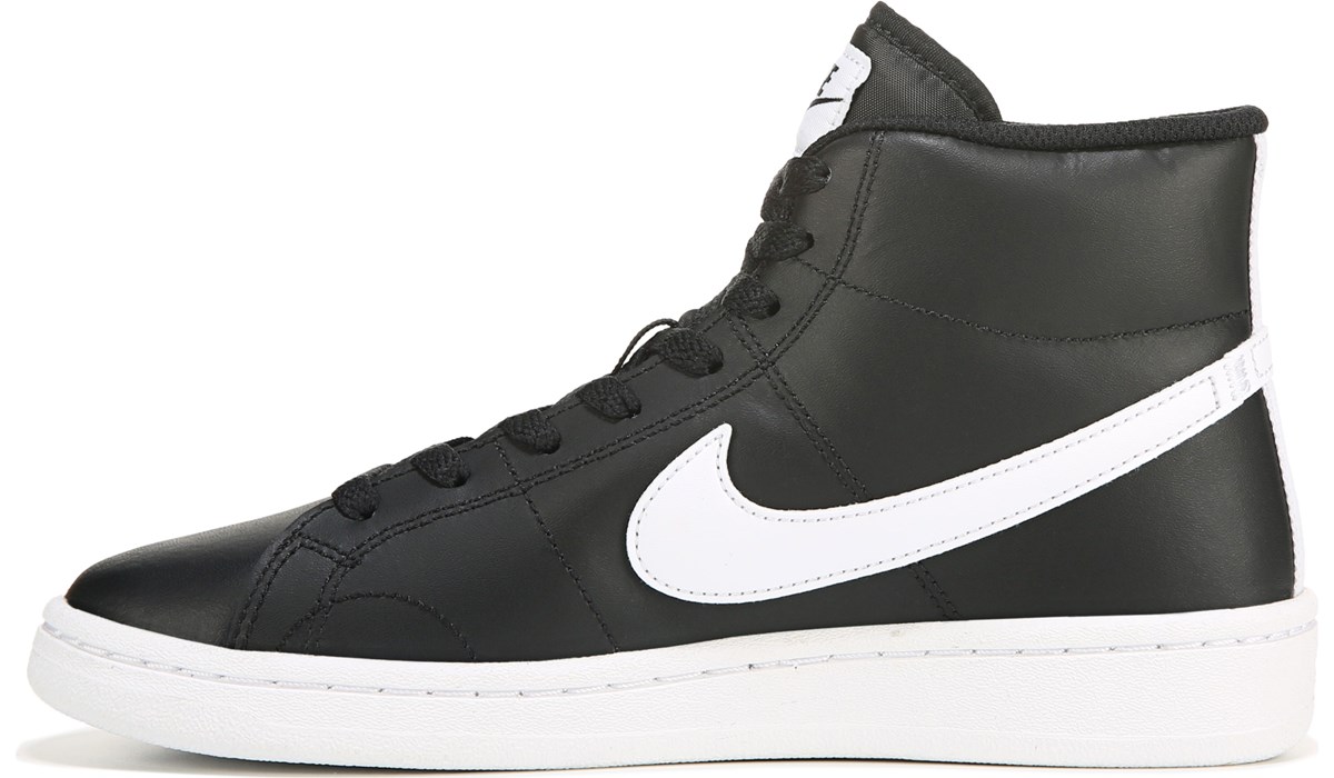 Nike Women's Court Royale 2 High Top Sneaker Black, Sneakers and