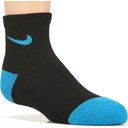 Kids' 6 Pack Youth X-Small Pop Color Cushioned Ankle Socks - Bottom