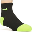 Kids' 6 Pack Youth X-Small Pop Color Cushioned Ankle Socks - Left