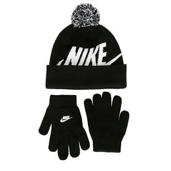Nike Kids' Swoosh Pom Beanie Hat and 
