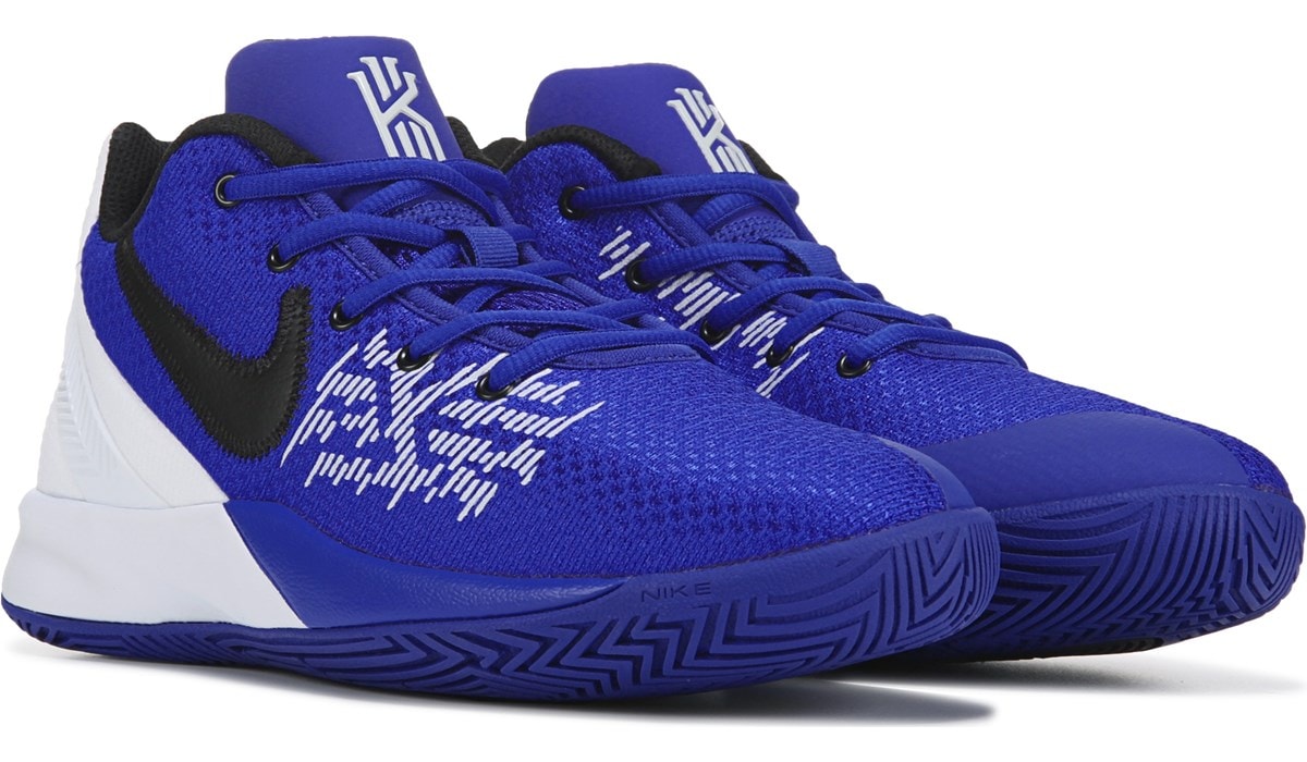 blue kyrie basketball shoes