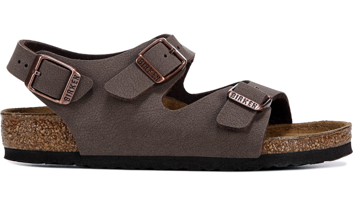 tan footbed sandals