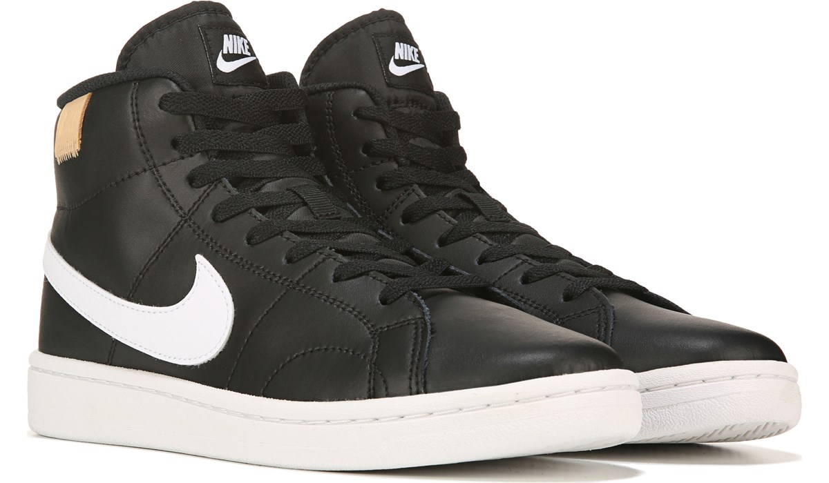 black high top sneakers