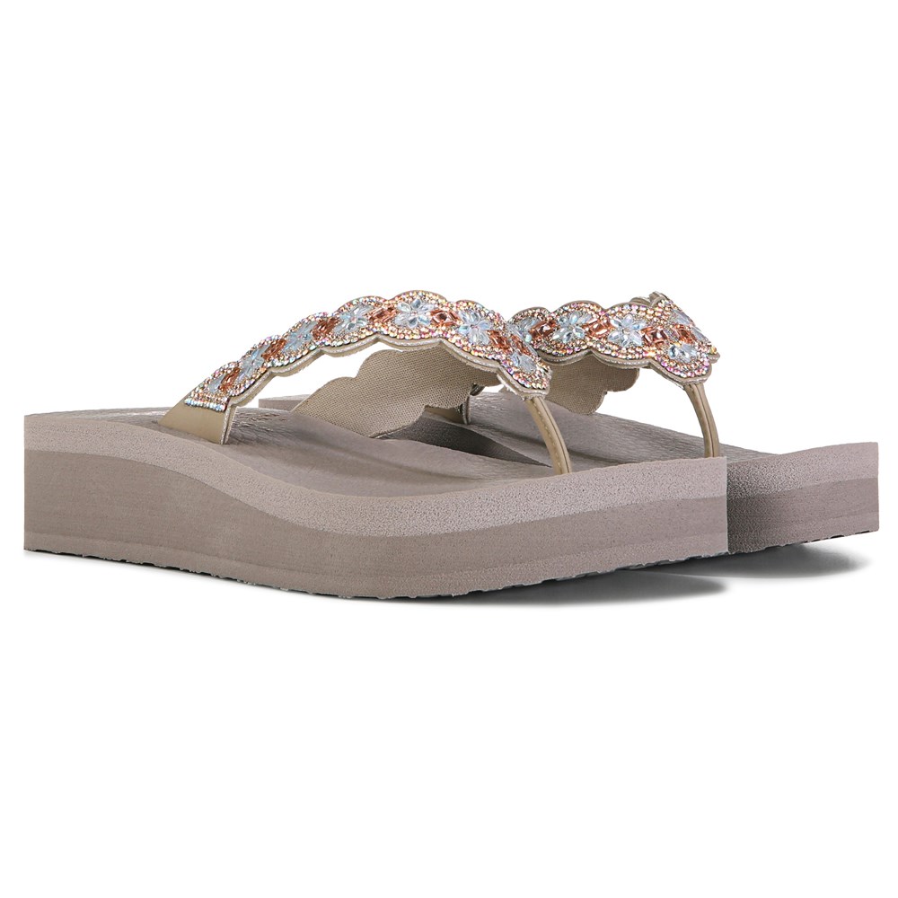 Skechers Women's Vinyasa Happy Spring Flip Flop Sandal