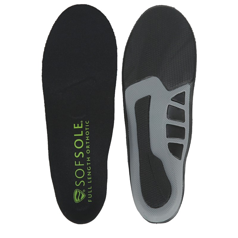 Sof Sole Women's Full Length Orthotic Insole Size 8-11 Shoes (Black) - Size 0.0 OT