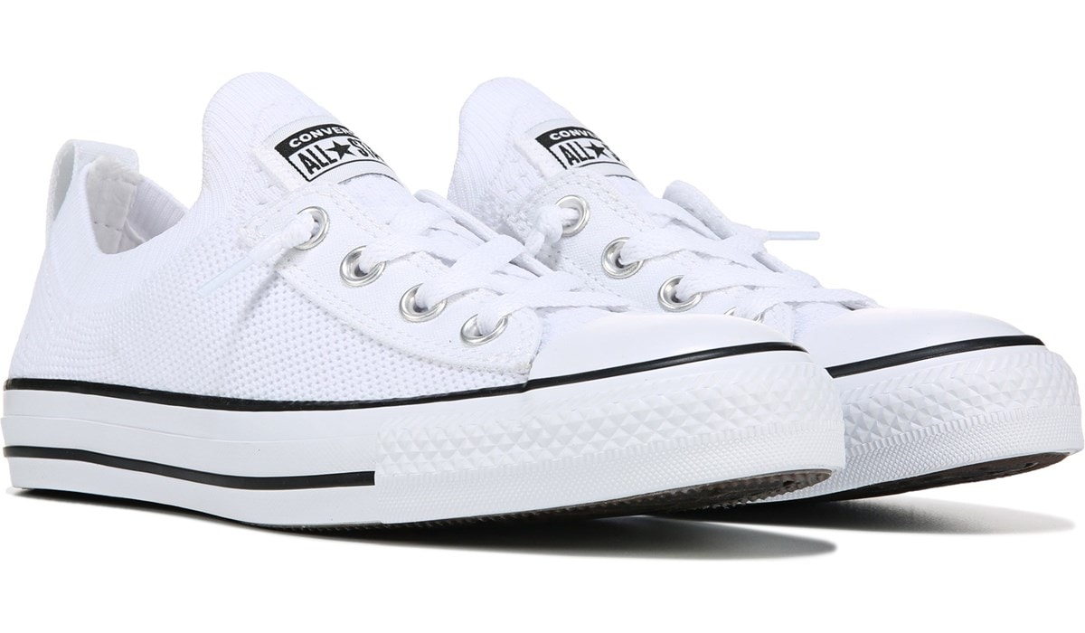 all white converse womens