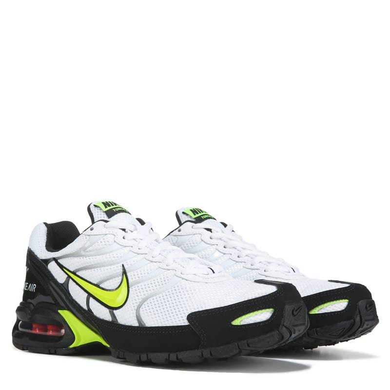 Nike Men's Air Max Torch 4 Running Shoes (White/Volt/Red) - Size 8.0 M