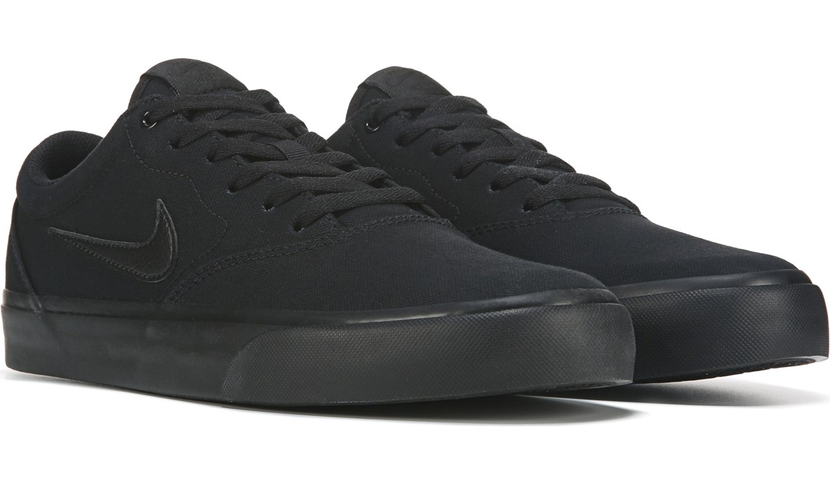 nike sb all black shoes