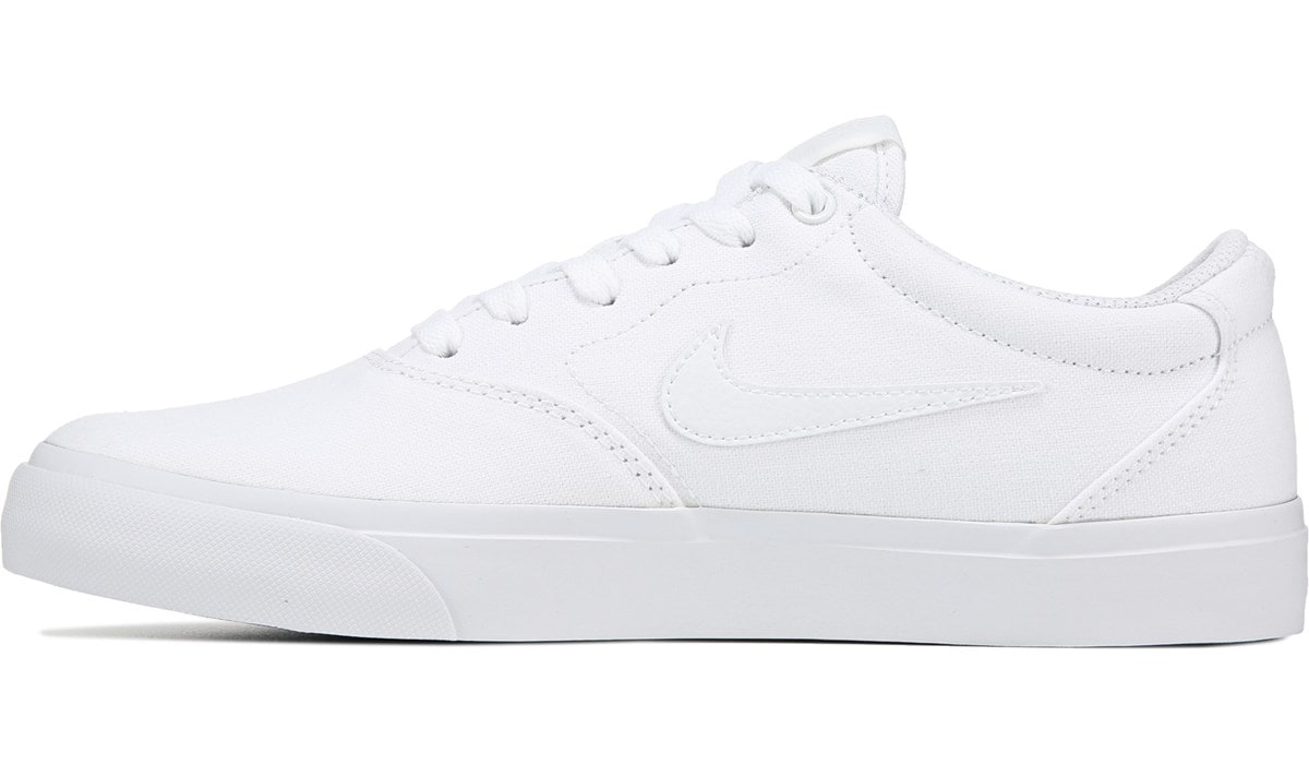 nike sb charge white leather