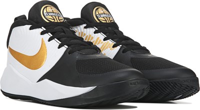 nike team hustle black and gold