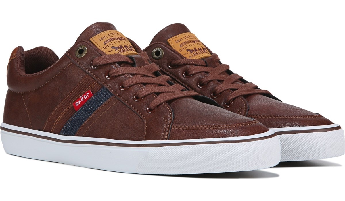 brown casual sneakers