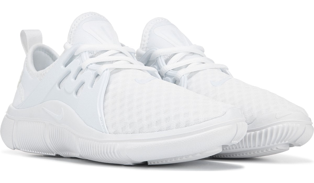 nike acalme all white