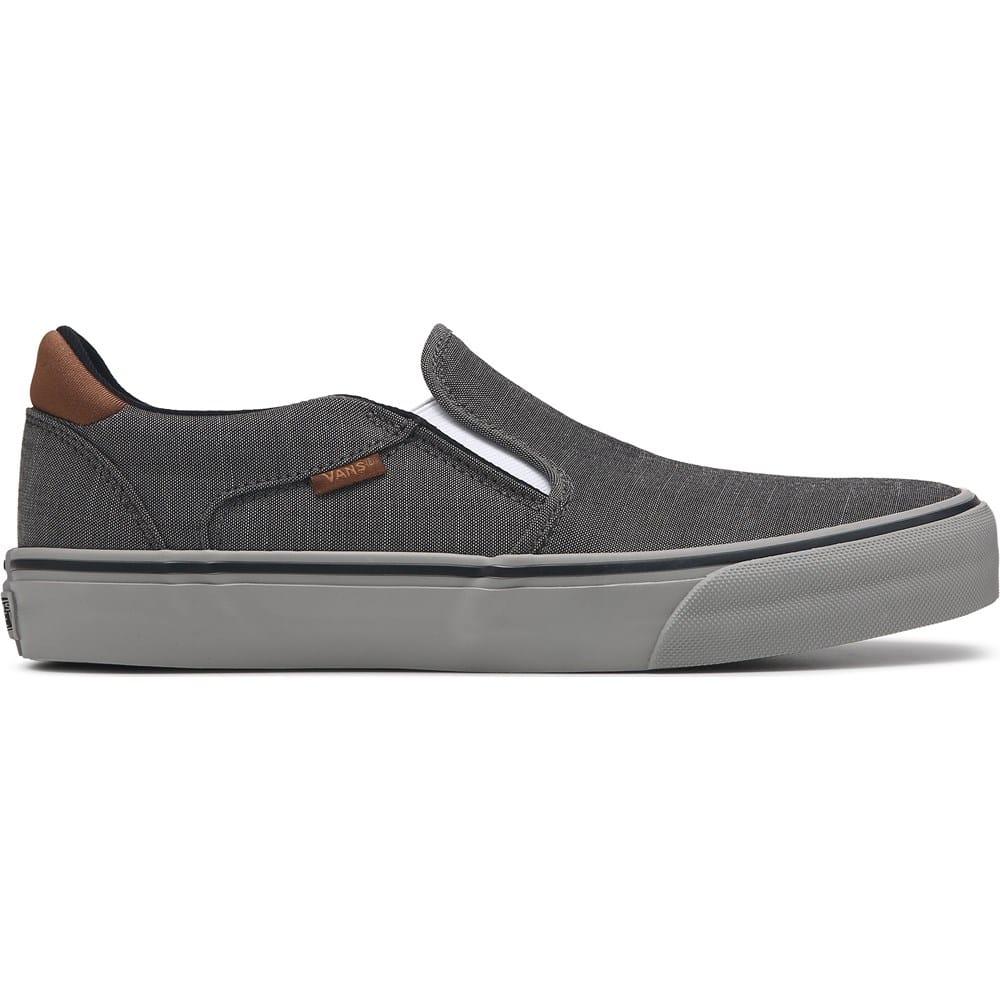 Vans Asher Sneakers Slip On Crepe Frost Gray  Low Top Men’s Size 9 751505 New Vans Asher Slip-On Sneaker in Gray for Men | Lyst main image 2