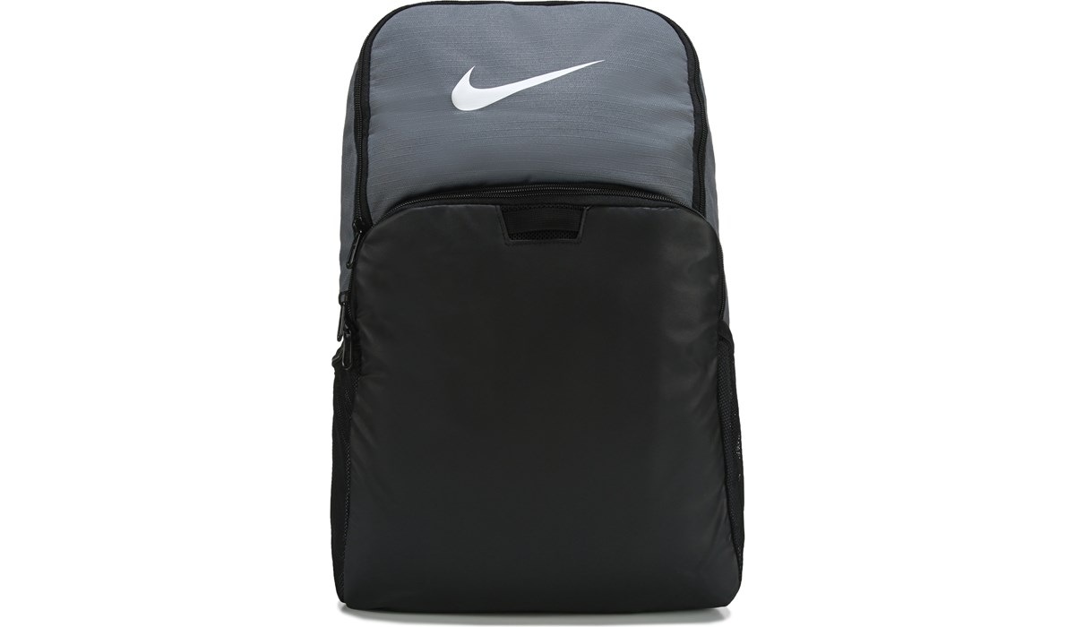 nike brasilia backpack grey