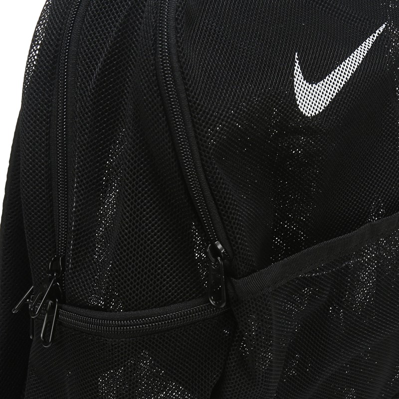 Black mesh on sale backpack nike