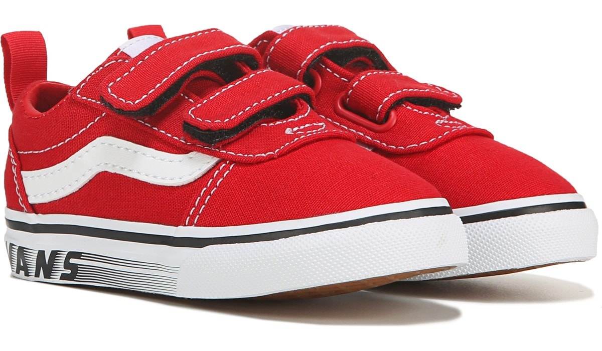 vans ward low red