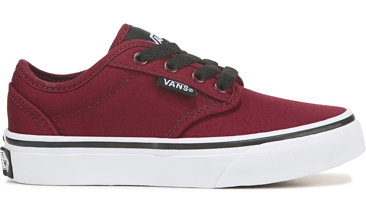 maroon vans boys