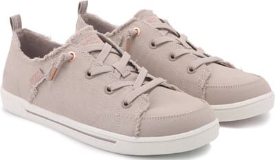 Women's BOBS B Cute 2.0 Slip On Canvas Sneaker - Taupe Wide