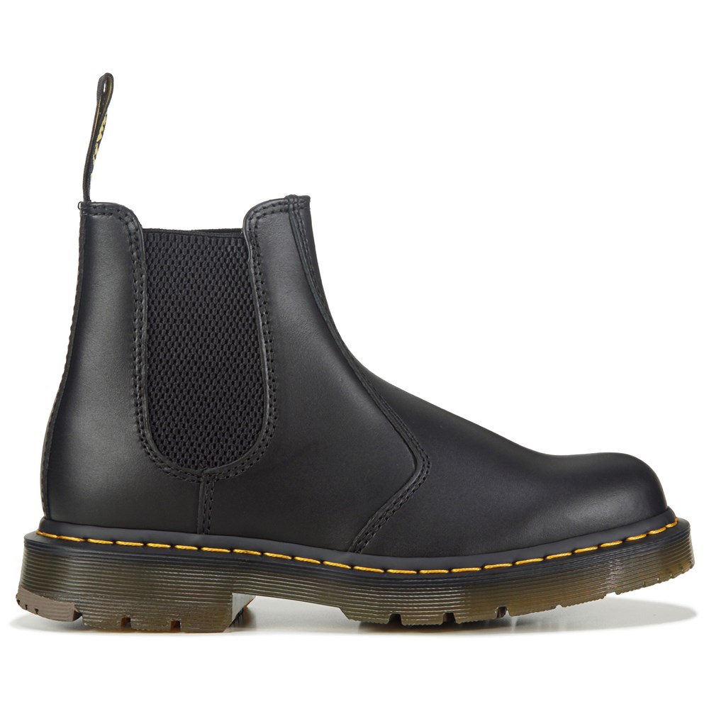 Dr. Martens 2976 Slip Resistant Leather Chelsea Boot Famous Footwear
