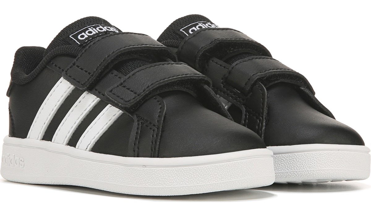 black and white adidas for kids