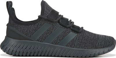 adidas slip on black white