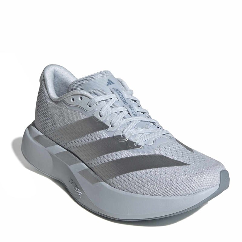 Adidas Women's Adizero Pacer Running Shoes (Blue/Silver) - Size 11.0 M