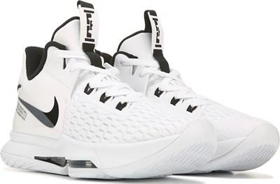 nike white womens basketball shoes