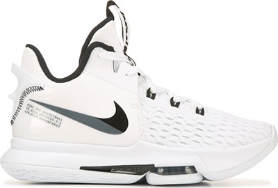 nike white womens basketball shoes