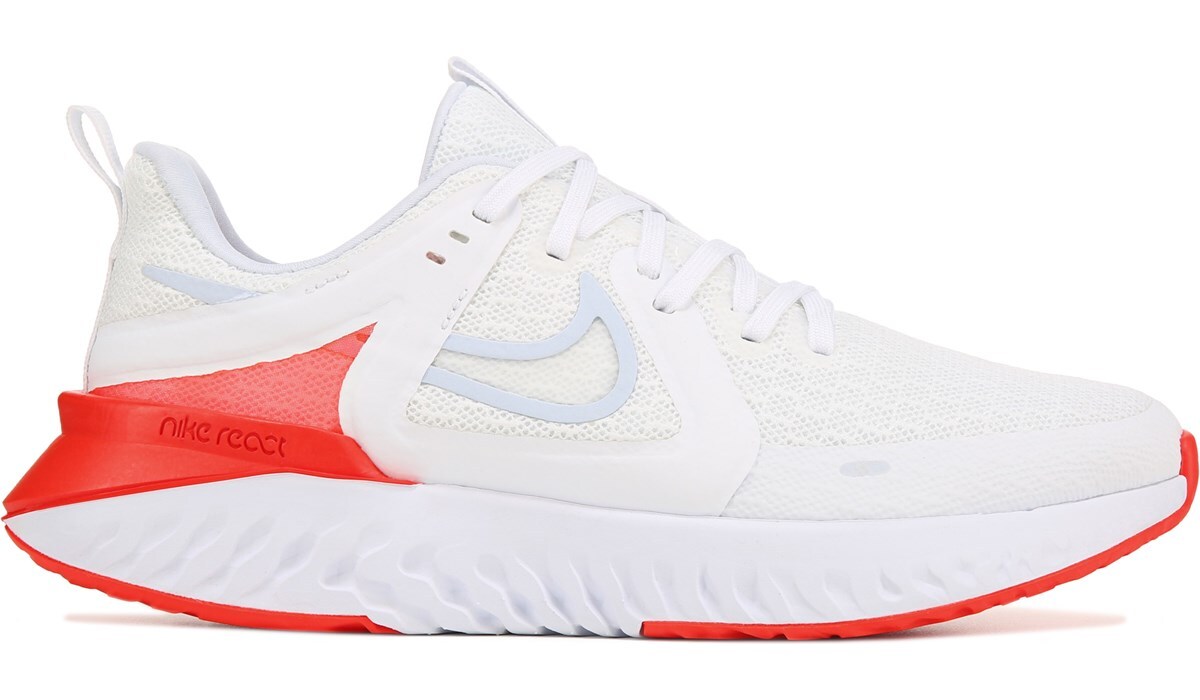 white nike legend react