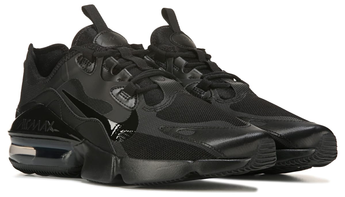 Nike Men's Air Max Infinity Sneaker Black, Sneakers and Athletic Shoes,  Famous Footwear