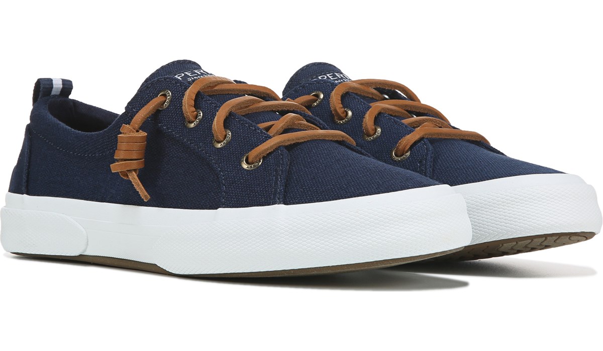 navy athletic shoes