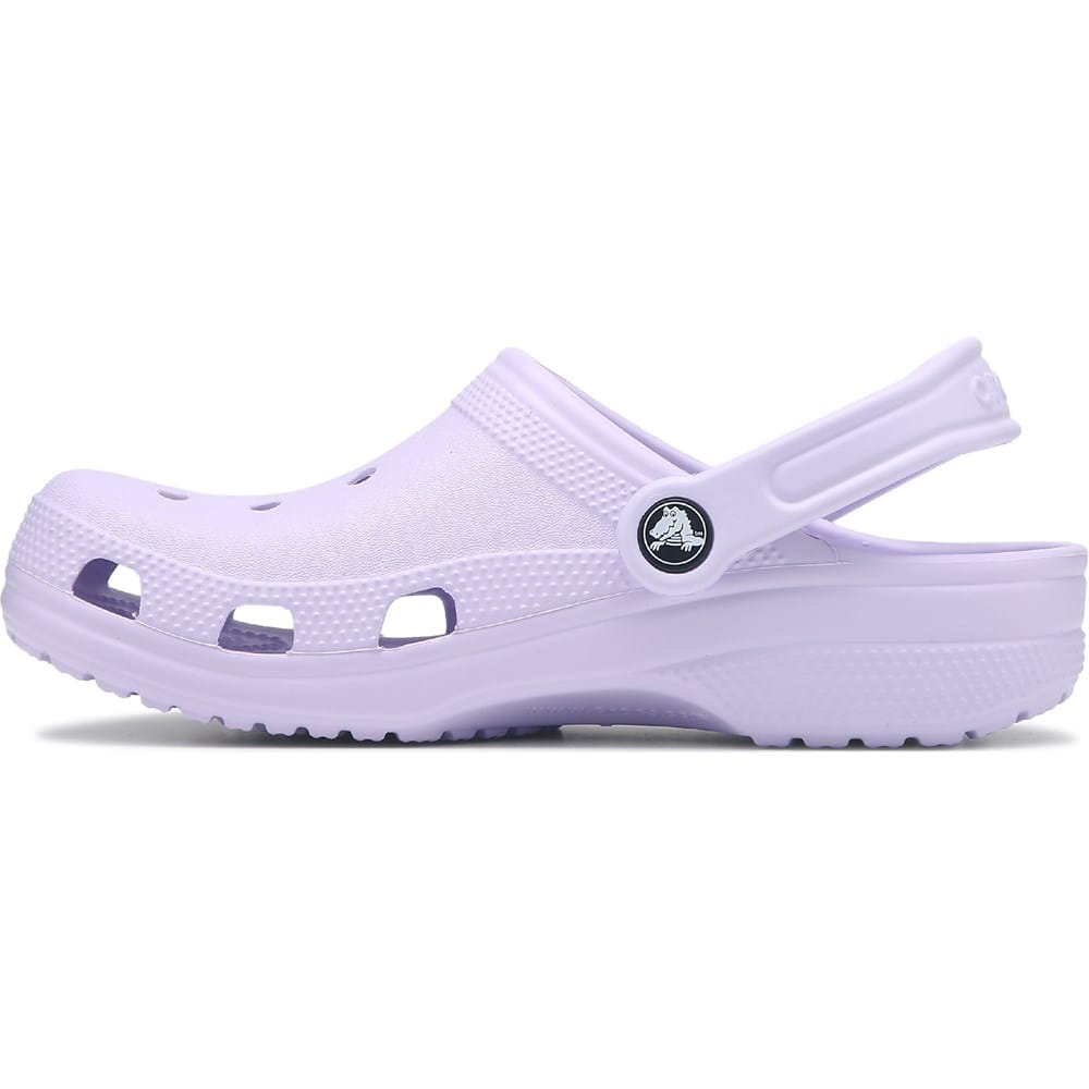 Women's purple footwear - purple halo classic clog