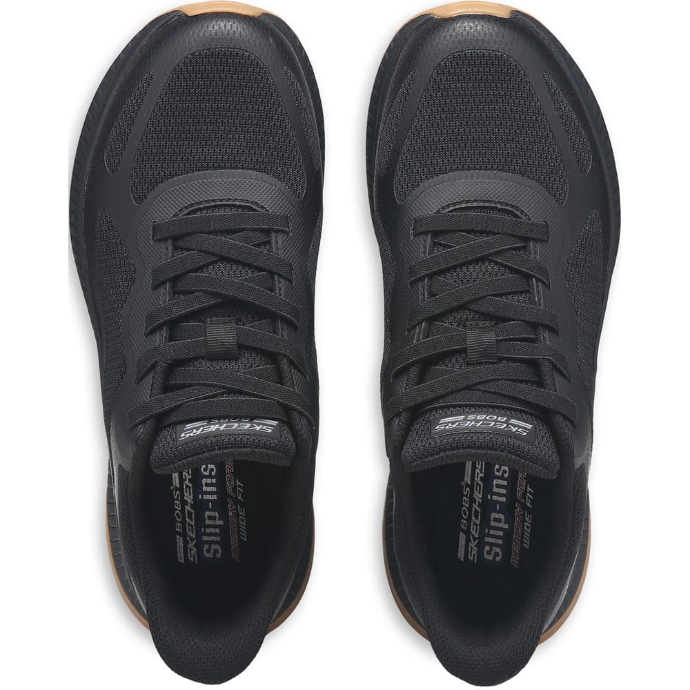 Bobs Skechers Slip ins Sport Squad Chaos Black Mens 10 Wide Fit Memory Foam Skechers Slip-ins: BOBS Sport Squad Chaos main image 2