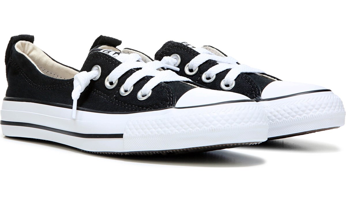 Converse Women's Chuck Taylor All Star Shoreline Low Top Sneaker Black