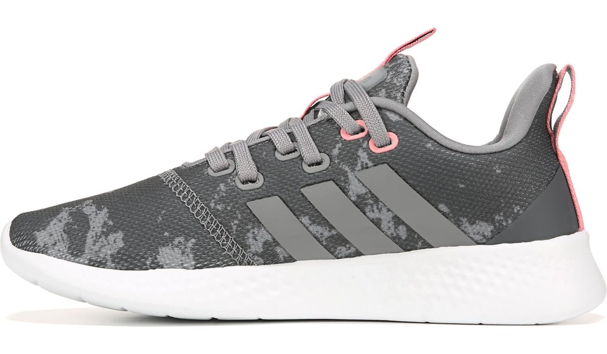 adidas Women's Pure Motion Sneaker Grey, Sneakers and Athletic Shoes, Famous Footwear