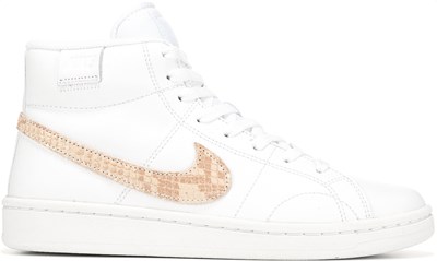 tan nike high tops womens