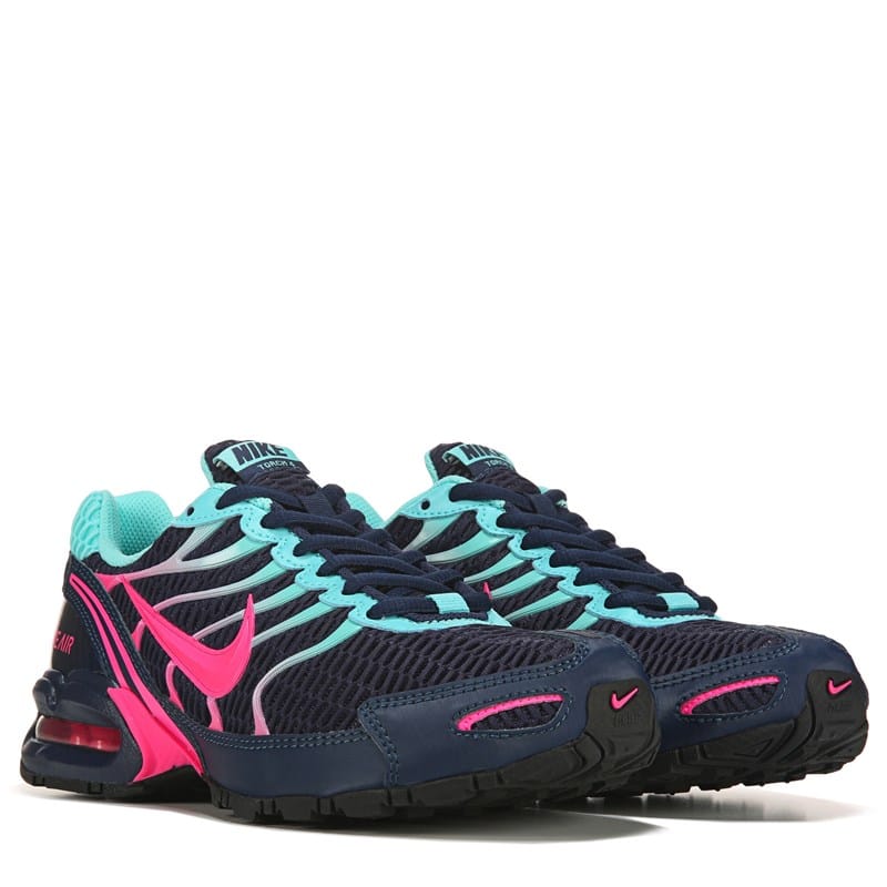 Nike Women's Air Max Torch 4 Running Shoes (Navy/Aqua/Pink) - Size 9.0 M