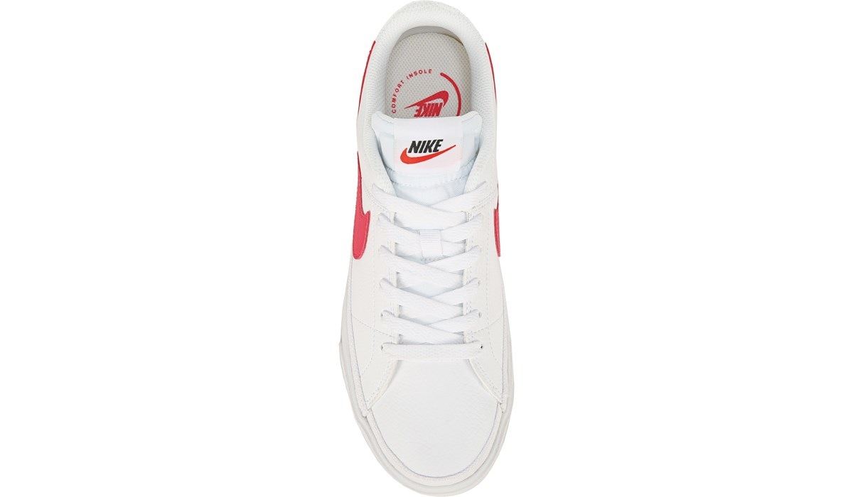 womens court legacy canvas sneaker in white